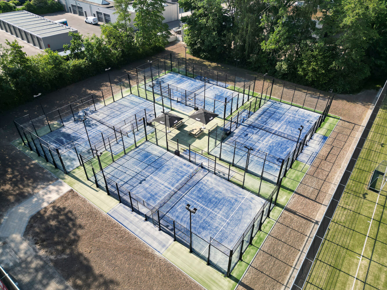 Padel Court Construction services in Dallas, TX