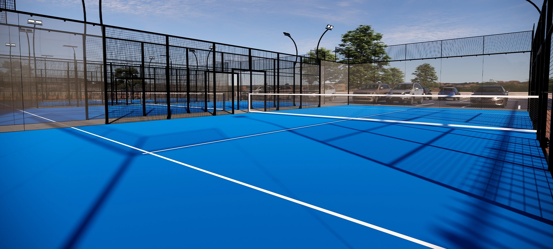 Padel Court Resurfacing in Dallas Texas - Padel Court Builders of Dallas